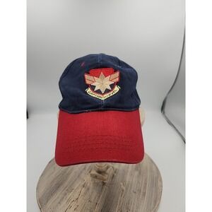 Captain Marvel Snapback Baseball Cap Hat Culturefly Adult Adjustable‎
